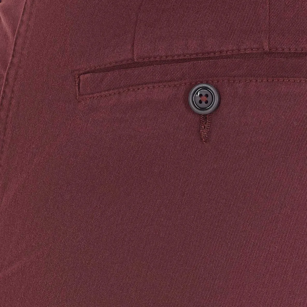 40% OFF - GURTEEN Trousers - Longford Spring Stretch Cotton Chinos - Cranberry - Size: 36 SHORT