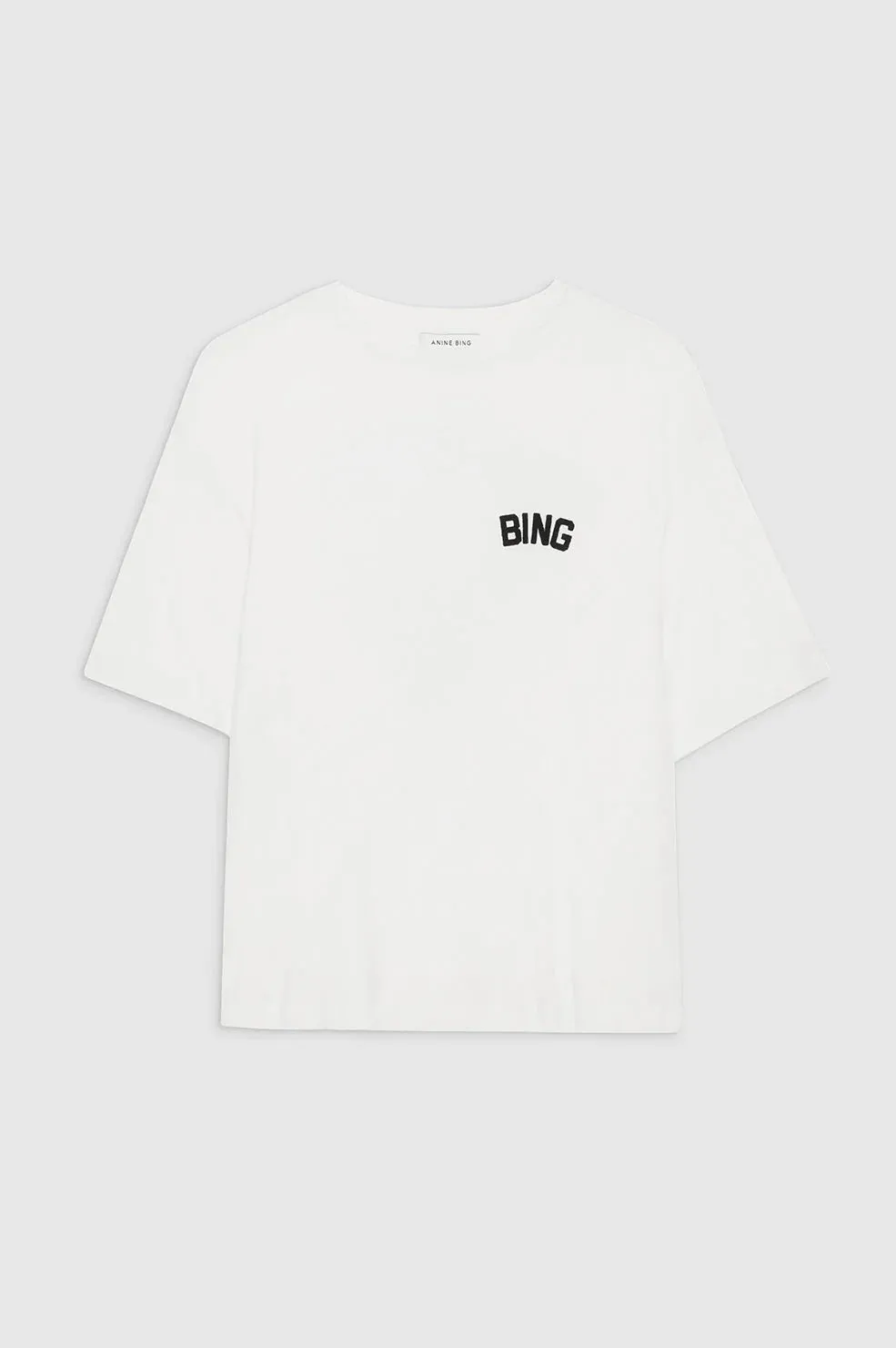 Anine Bing Louis Tee Hollywood - Ivory