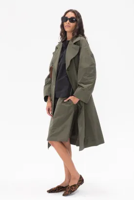 Audrey Skirt, Military Green