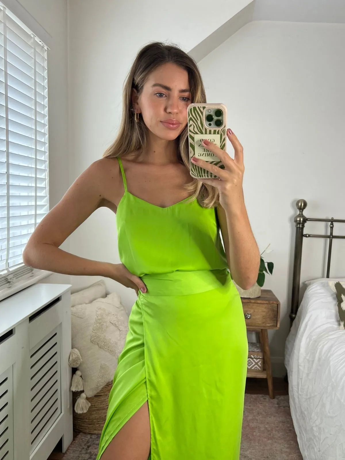 Beau Cami Top / Lime