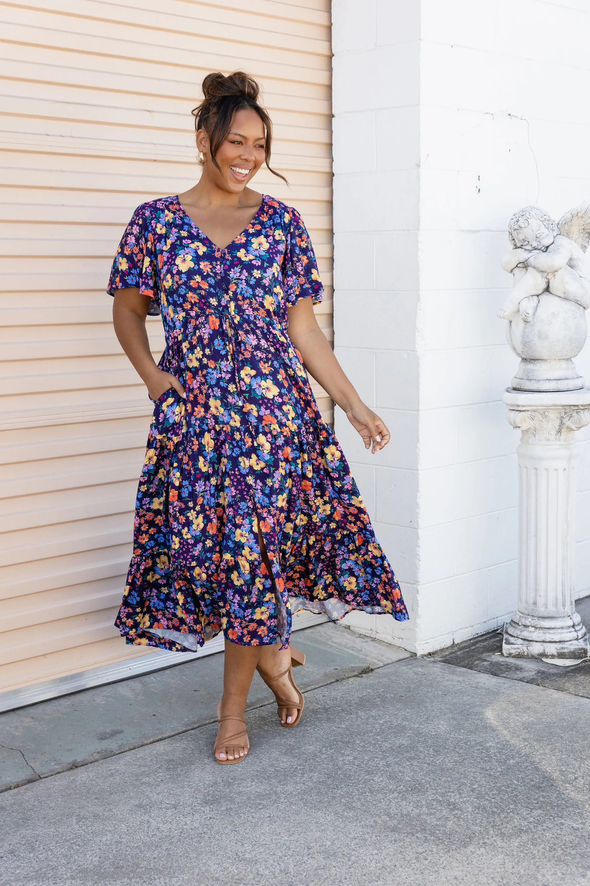 Bonnie Maxi Dress in Posie