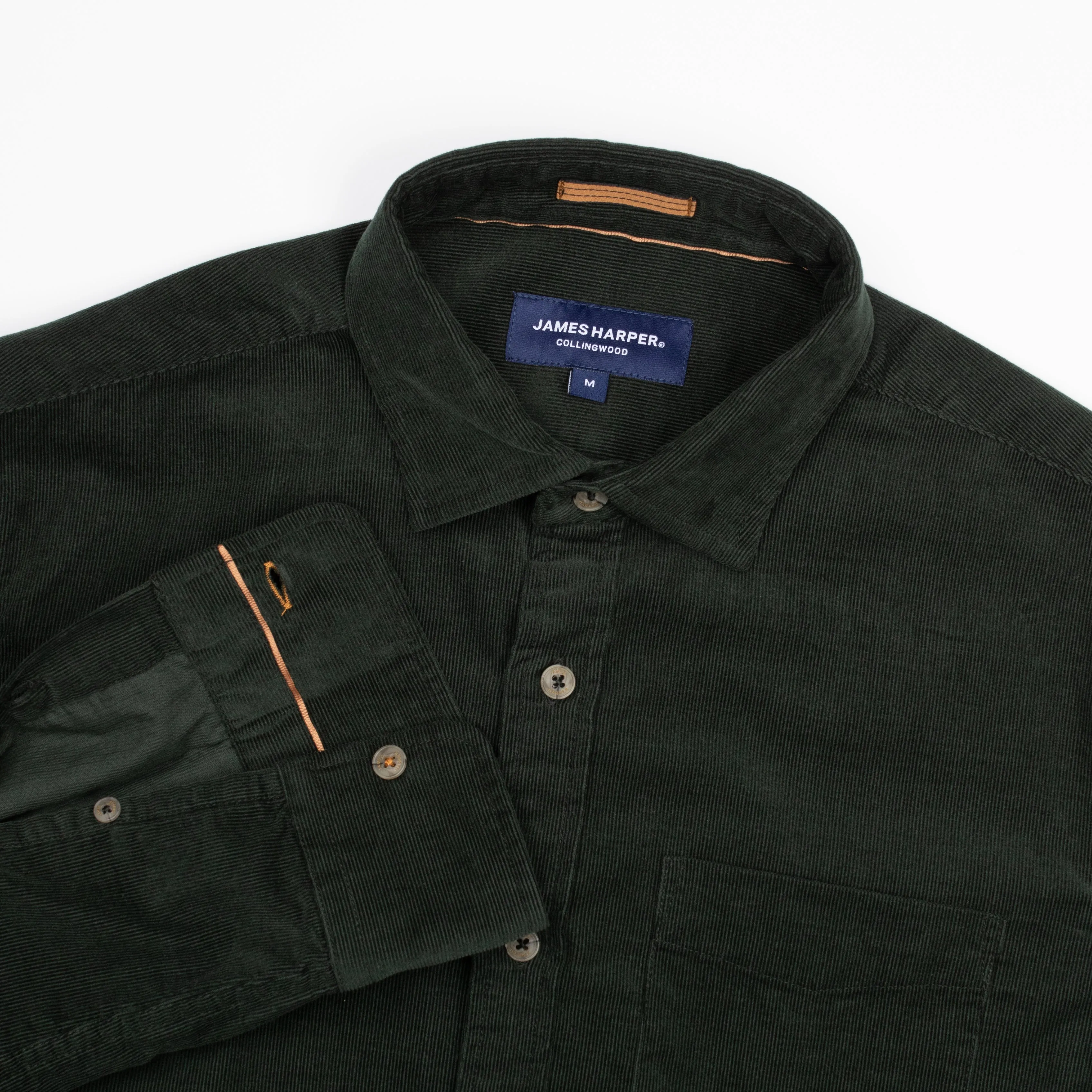 Bottle Cotton Corduroy Shirt