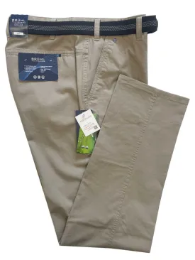 BRUHL Montana Trousers - Four Seasons Chinos - Taupe