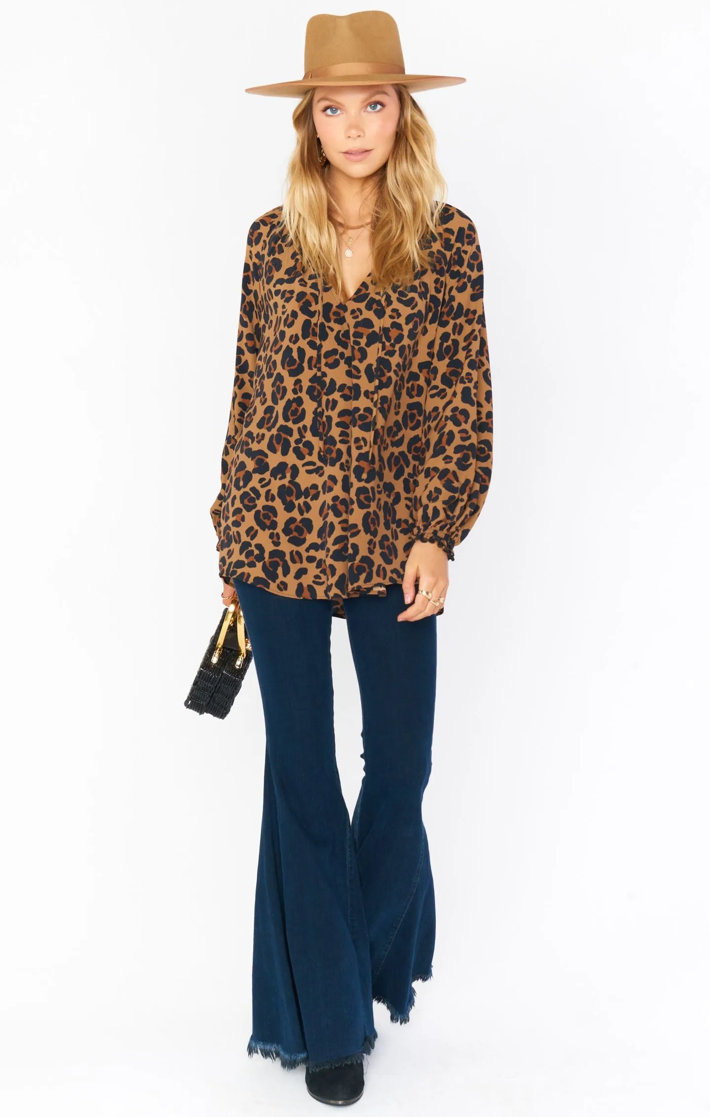 Charlene Tunic | Caramel Cheetah