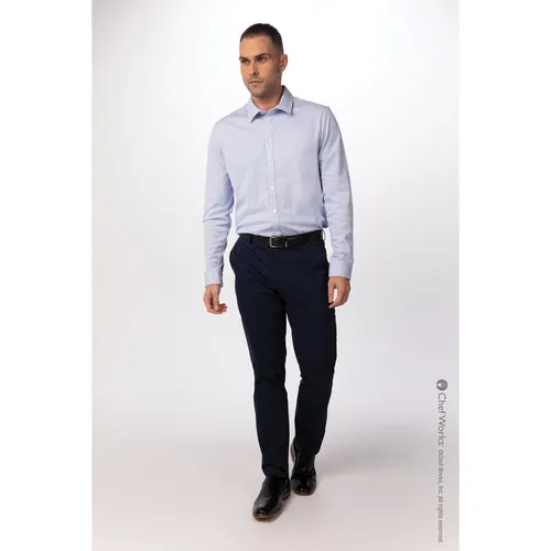 Chef Works SFC02BLUL Dress Shirt