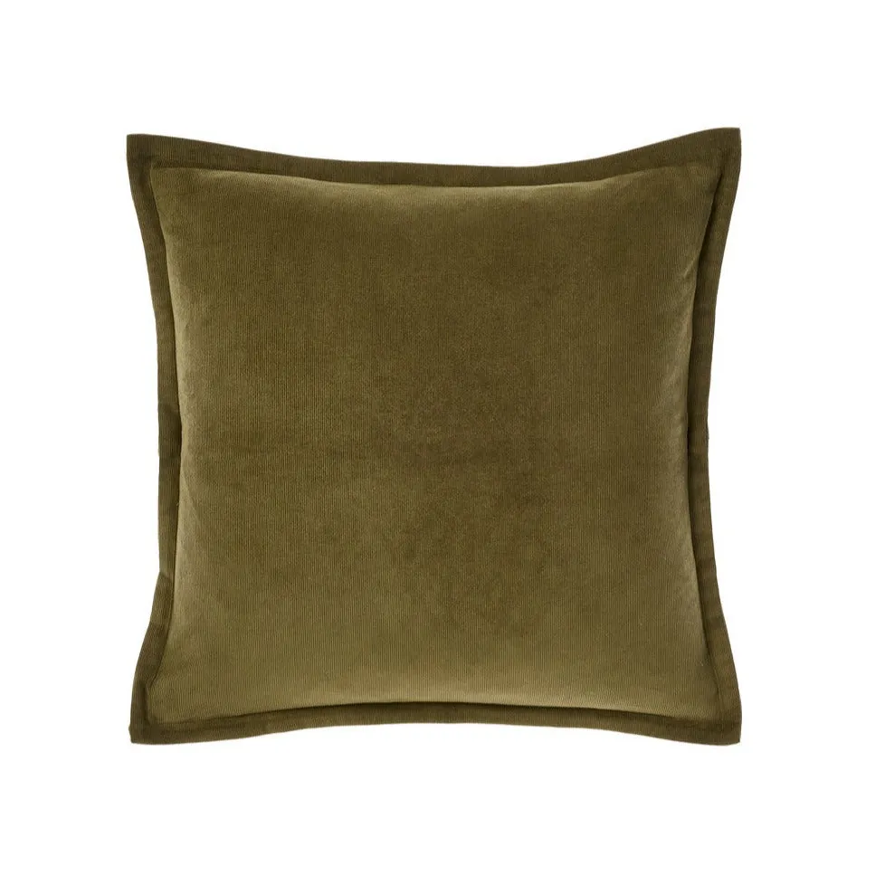 Den Caper Square filled Cushion 48 x 48cm by Linen House