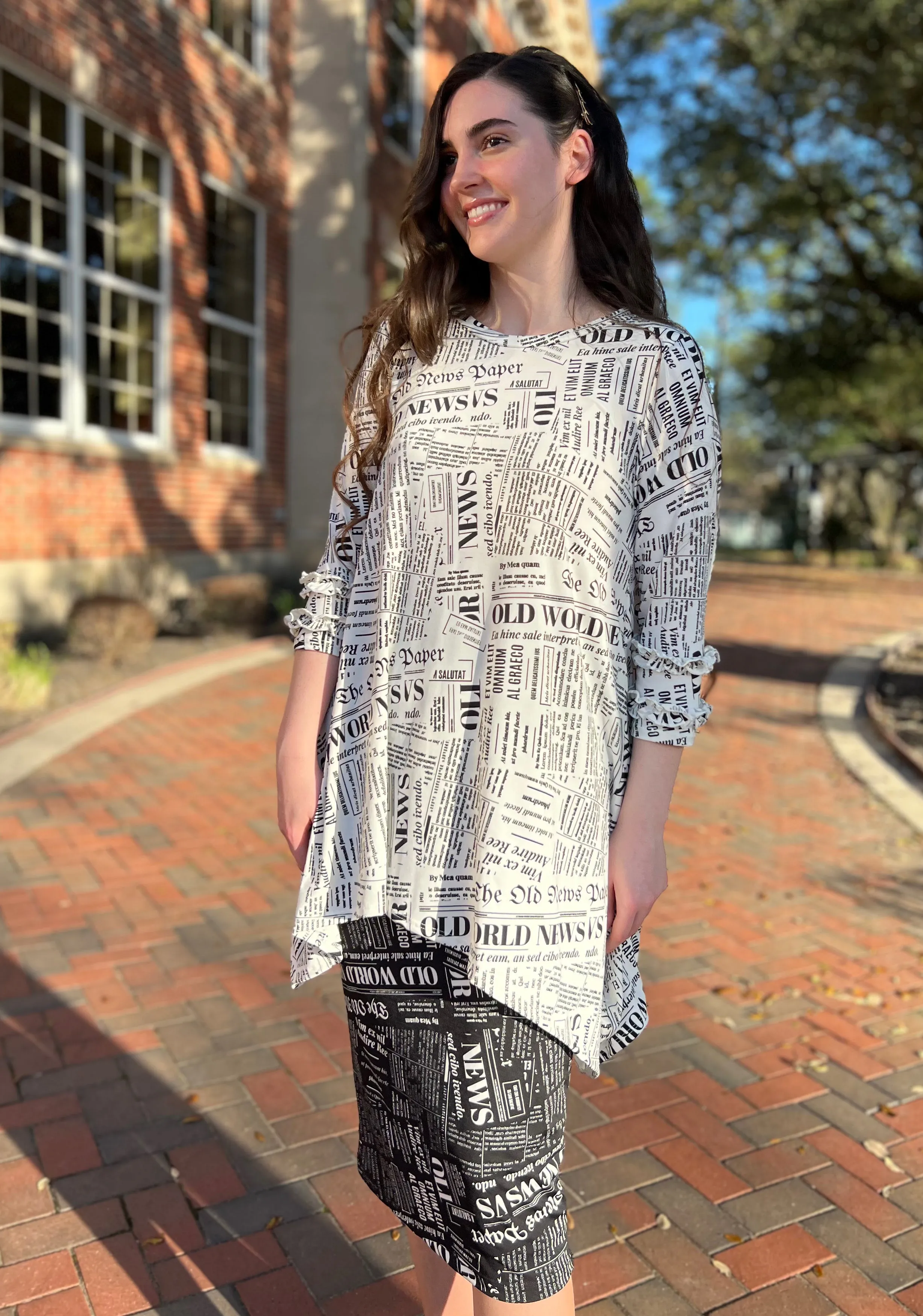 Kyla Ruffle Tunic