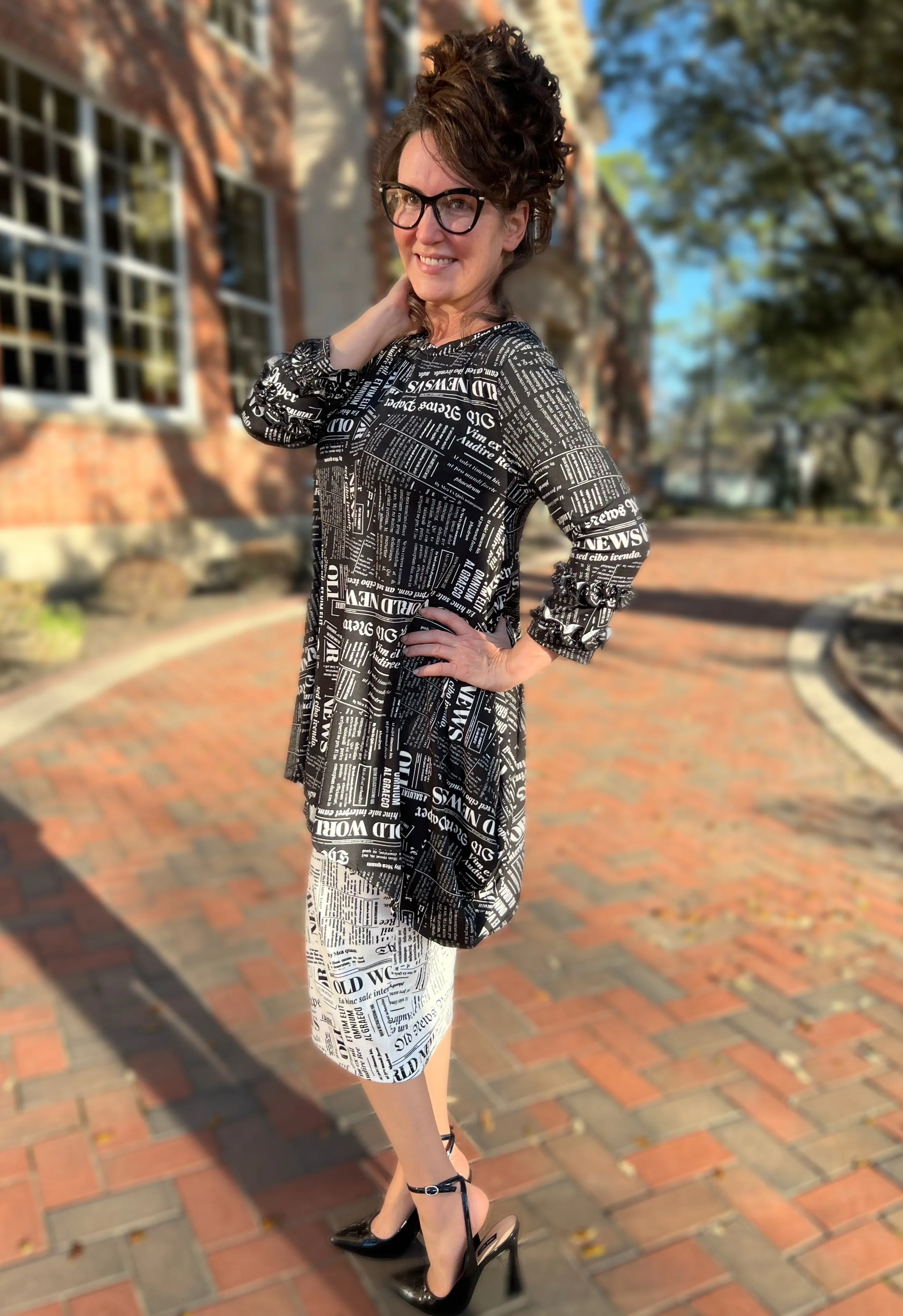 Kyla Ruffle Tunic