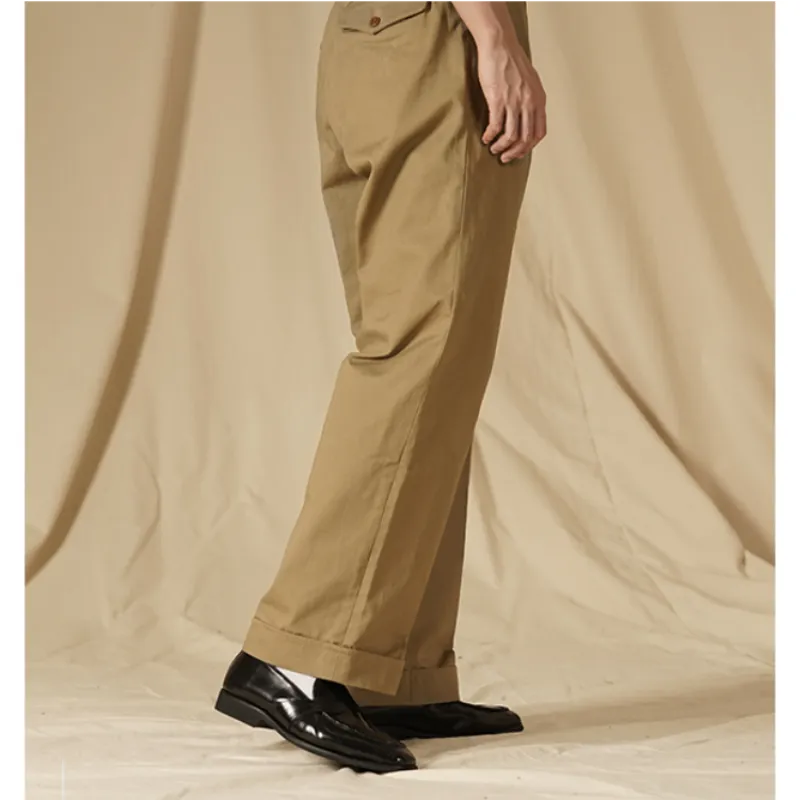 Men's 1970s Gurkha Chino Pants