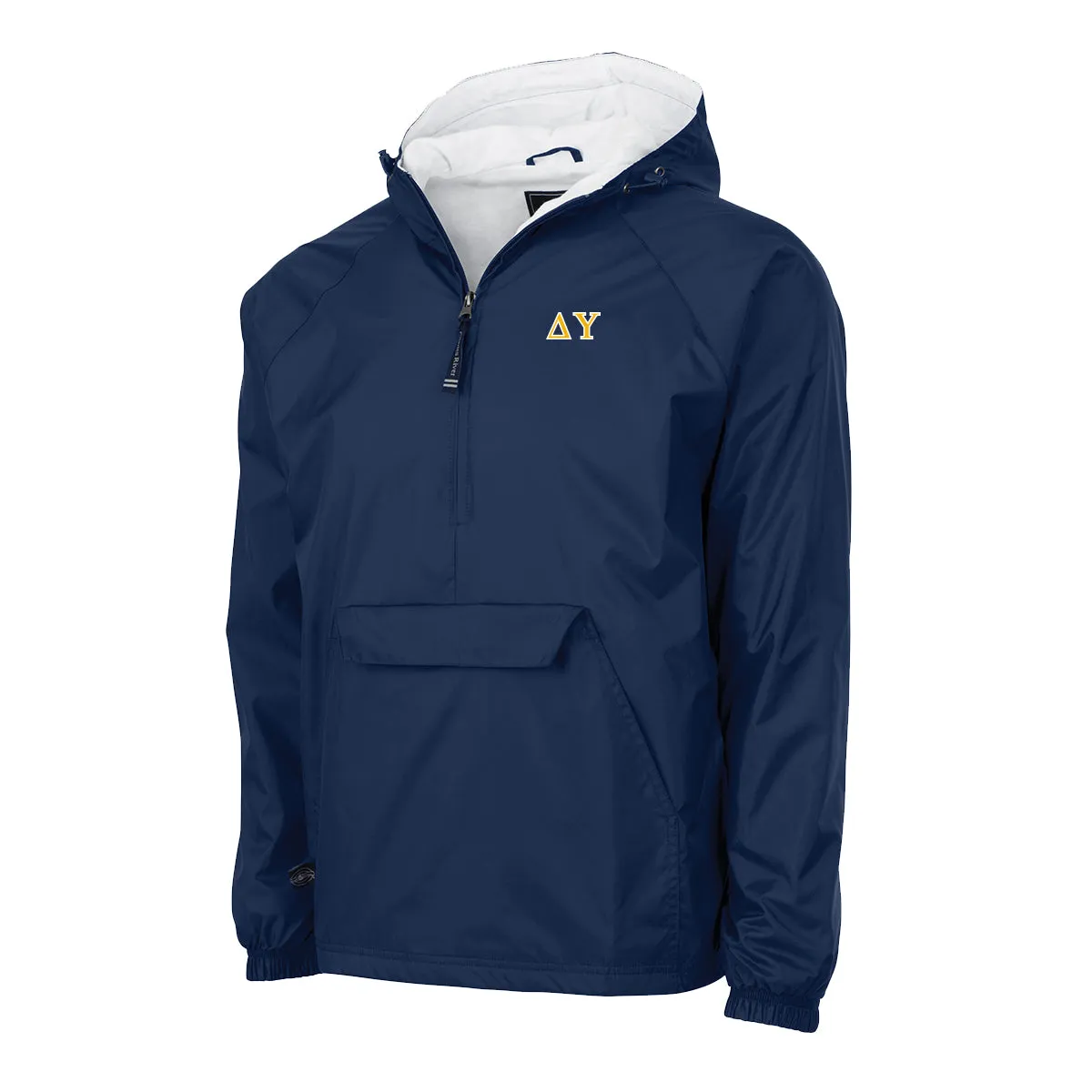 New! Delta Upsilon Classic 1/4 Zip Rain Jacket