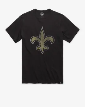 New Orleans Saints Flint Black Premier Franklin Tee Men