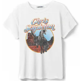 White Chris Stapleton Vintage Tee